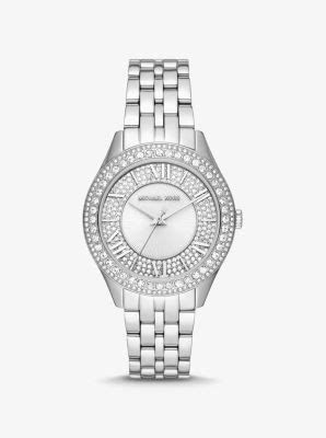 michael kors harlowe watch|Harlowe Pavé Silver.